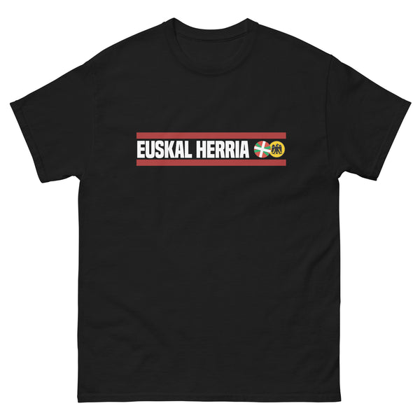 Camiseta "Euskal Herria" negra – Me Cago en el Diablo