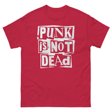 Cargar imagen en el visor de la galería, Camiseta &quot;PUNKS NOT DEAD&quot;