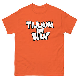 Camiseta "Tijuana in blue - con dibujo a la espalda"