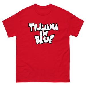 Camiseta "Tijuana in blue - con dibujo a la espalda"