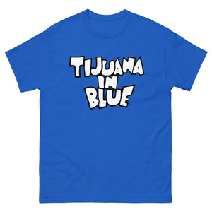 Camiseta "Tijuana in blue - con dibujo a la espalda"