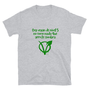 Camiseta "Vegan de nivel 5"