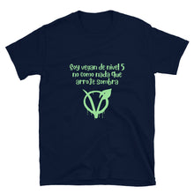 Cargar imagen en el visor de la galería, Camiseta &quot;Vegan de nivel 5&quot;