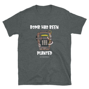 Camiseta "Bomb has been planted -CS GO"