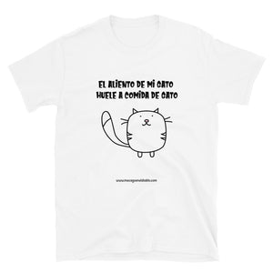 Camiseta "El aliento de mi gato"