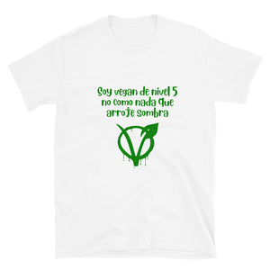 Camiseta "Vegan de nivel 5"