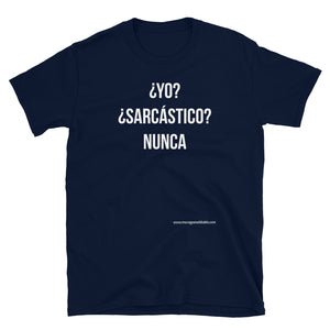 Camiseta "¿Sarcástico?"