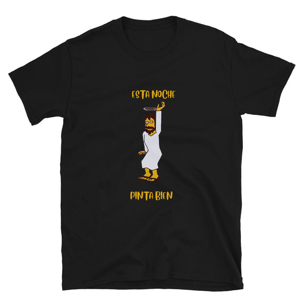 Camiseta "Esta noche pinta bien..."