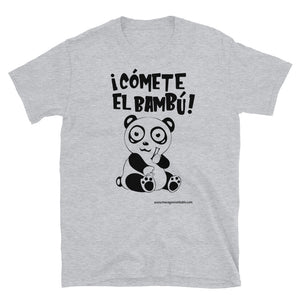 Camiseta "Cómete el bambú"