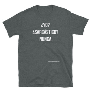 Camiseta "¿Sarcástico?"