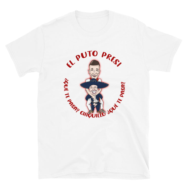 Camiseta "Qué te pasa, chiquillo"