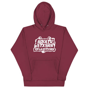 Sudadera con capucha "Askatu Etxera en la Kotxera 2"